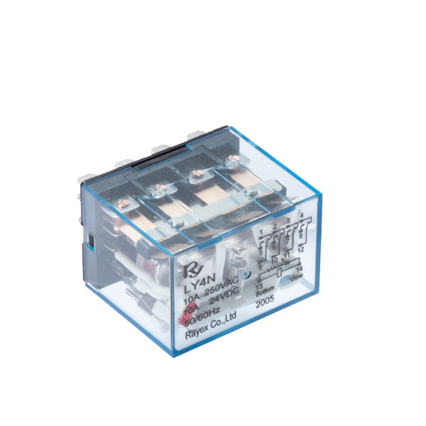 LY4 4 pole relays 10A 250VAC/28VDC